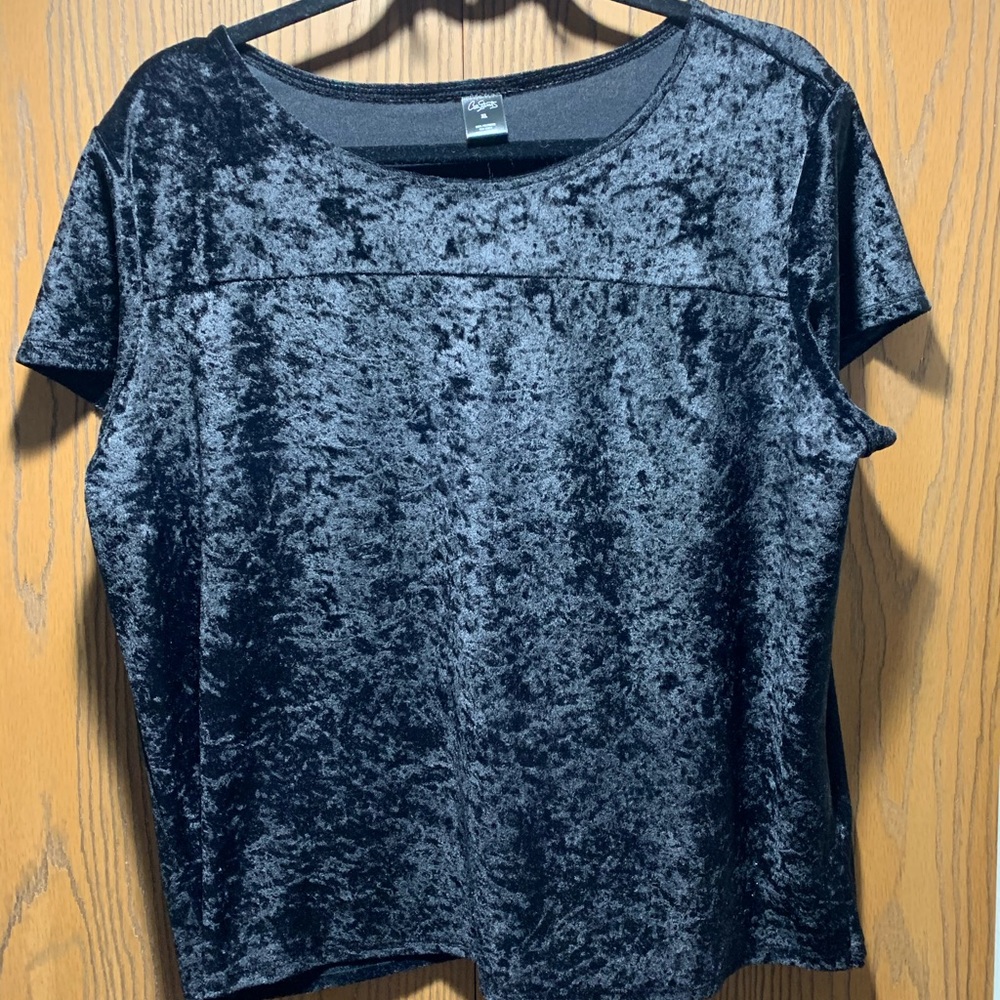 Crushed Velvet Top